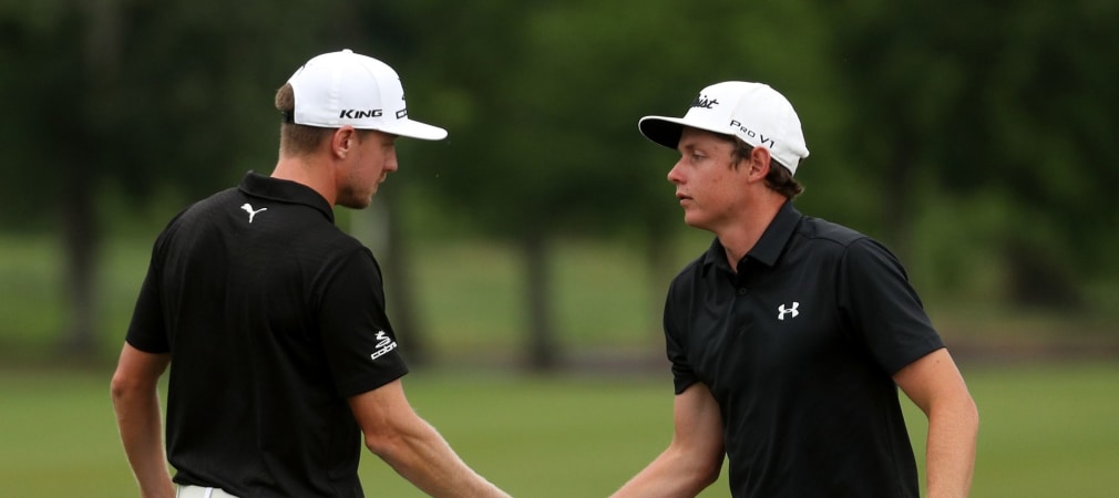 Das Siegerteam des letzten Jahres bei der Zurich Classic auf der PGA Tour: Jonas Blixt und Cameron Smith. (Foto: Getty)