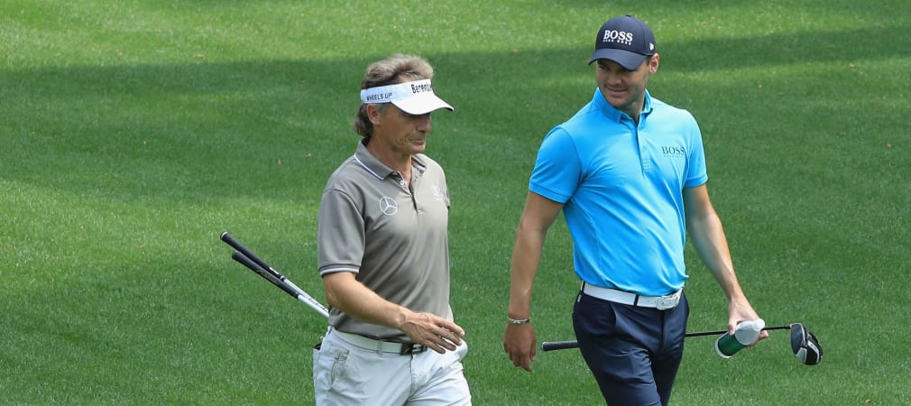US Masters Tournament 2018 Interview Martin Kaymer Bernhard Langer