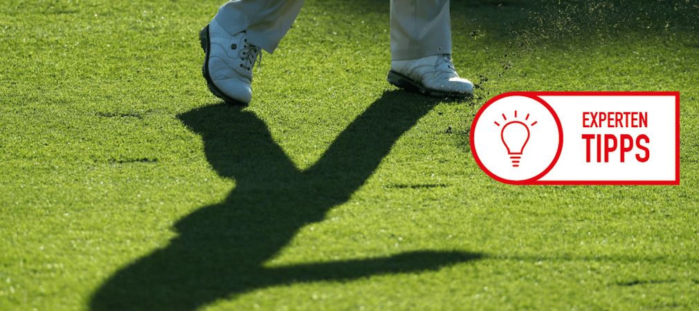 Golf Post Trainingsesxpertin Stefanie Eckrodt erklärt, wie man seinen Schatten als effektives Kontrollinstrument des Schwungs benutzten kann. (Foto: Getty)