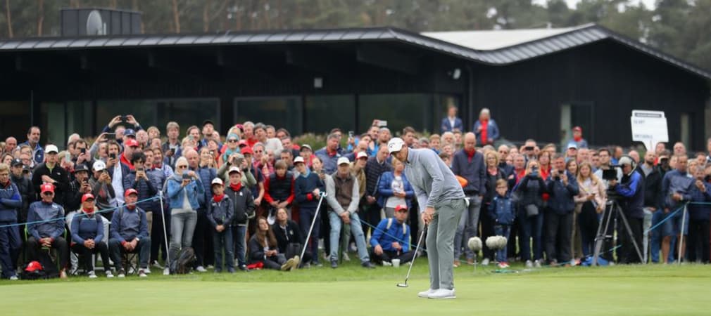 Nicolas Colsaerts brachte die Zuschauer am dritten Tag des Belgian Knockout auf der European Tour zum Jubeln. (Foto: Getty)