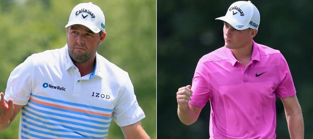 Gehen als Führende in das Finale der AT&T Byron Nelson: Marc Leishman und Aaron Wise. (Foto: Getty)