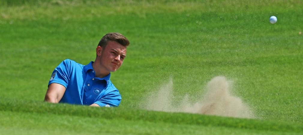 Der Einsatz von Jannik de Bruyn für den GC Hösel am dritten Spieltag der DGL ist noch fraglich. (Foto: DGV/stebl)
