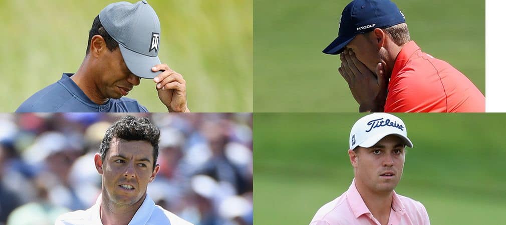 Auf der ersten Runde der US Open 2018