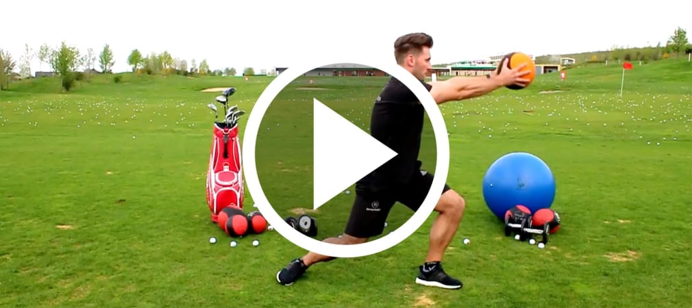 Golf-Fitness Golftraining Video Gewichtsverlagerung