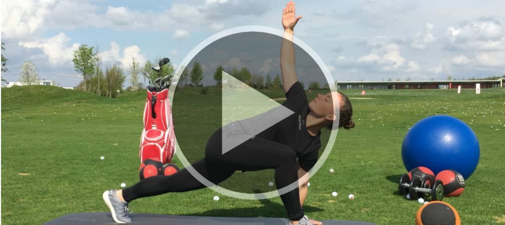 Mit diesen Golf-Fitness Übungen verbessern Sie die Beweglichkeit Ihrer Brustwirbelsäule. (Foto: Golf Post)
