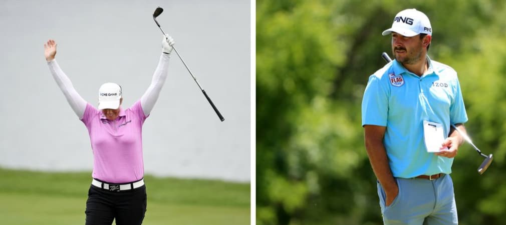 Brittany Lincicome schlägt ein Eagle auf der PGA Tour und Stephan Jäger muss im Finale eine Schippe drauflegen. (Foto: Getty)