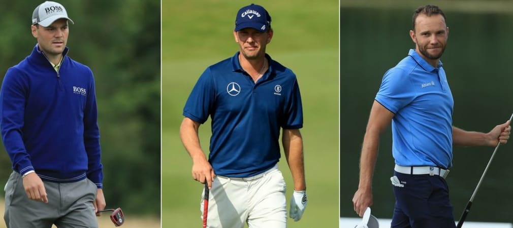 Martin Kaymer, Marcel Siem und Max Kieffer. Alle drei sind bei der Scottish Open auf der European Tour mit von der Partie. (Foto: Getty)