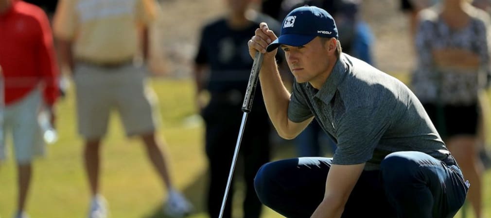 Jordan Spieth dreht auf den Grüns der Shriners Hospitals for Children Open der PGA Tour auf. (Foto: Getty)