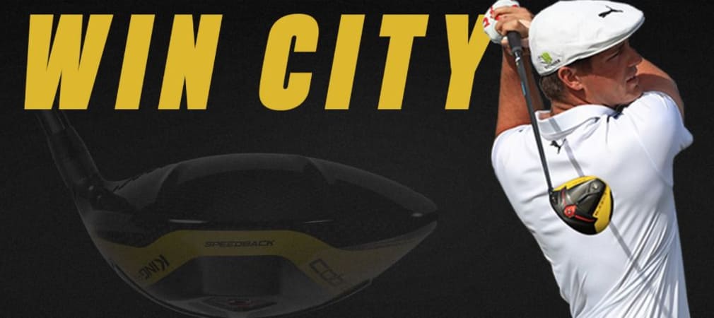Mit dem neuem F9 Speedback Driver von Cobra Golf zum ersten Triumph in 2019: Bryson DeChambeau. (Foto: Twitter/@cobragolf)