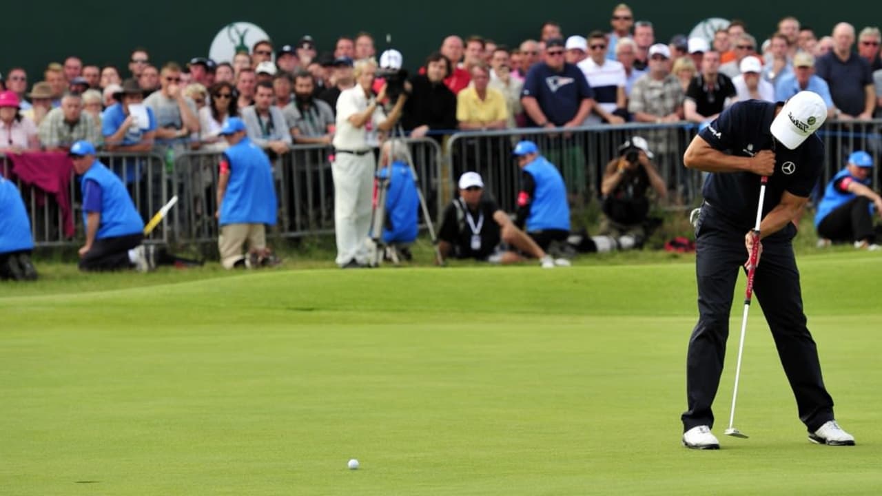 Adam Scott bei der Open 2012