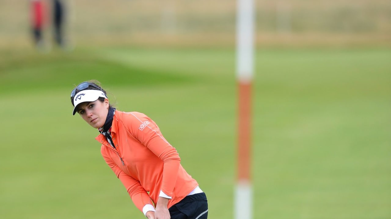 Sandra Gal beim Putten