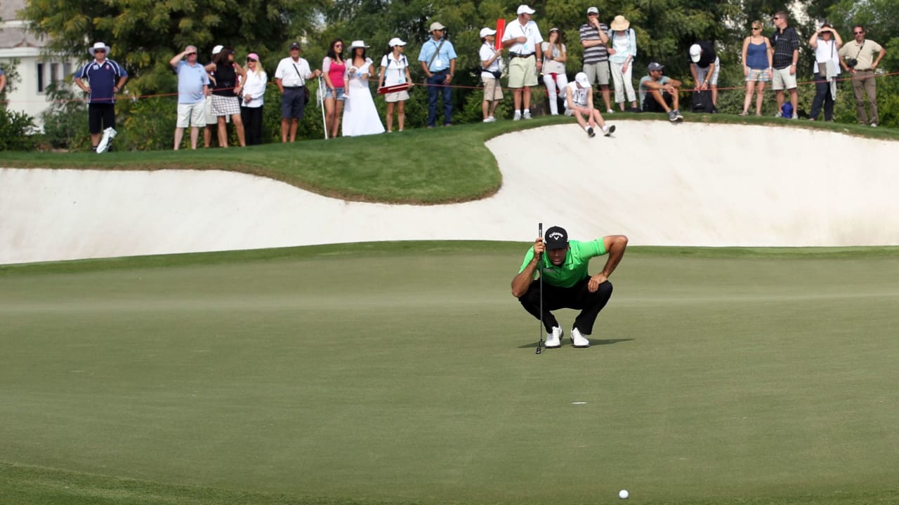 Alvaro Quiros beim Putten