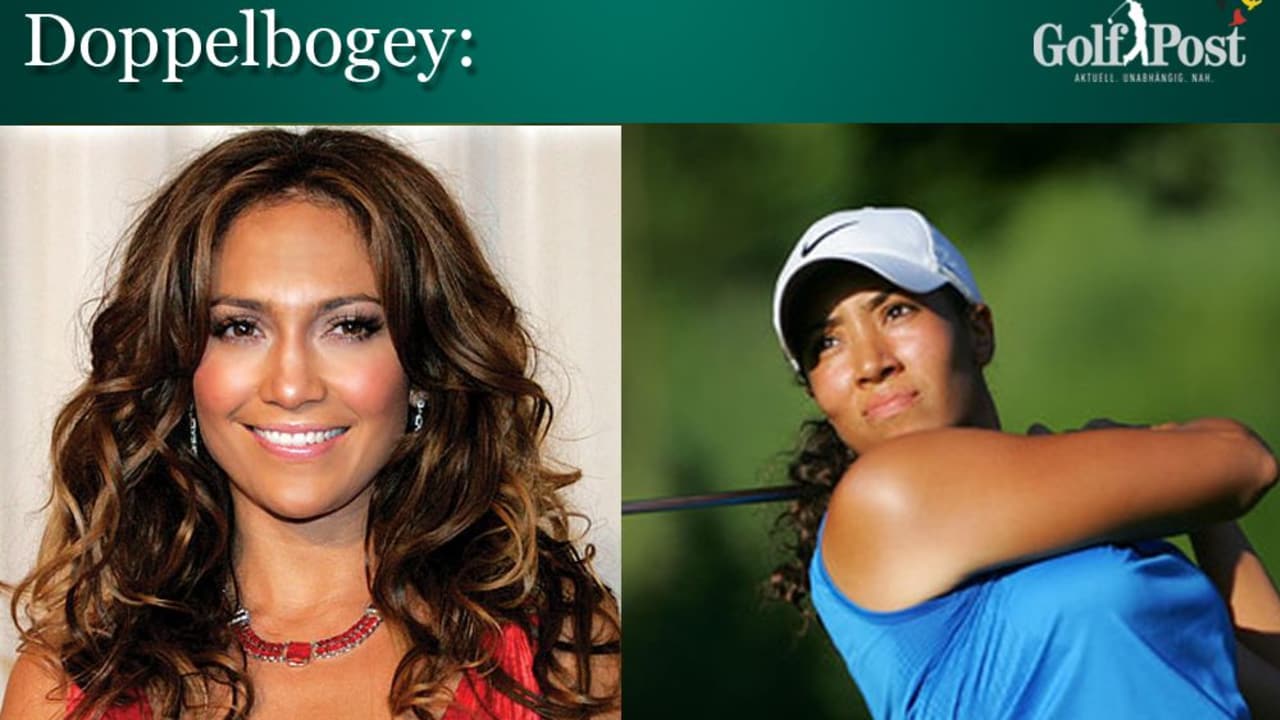 Jennifer Lopez Cheyenne Woods Golf