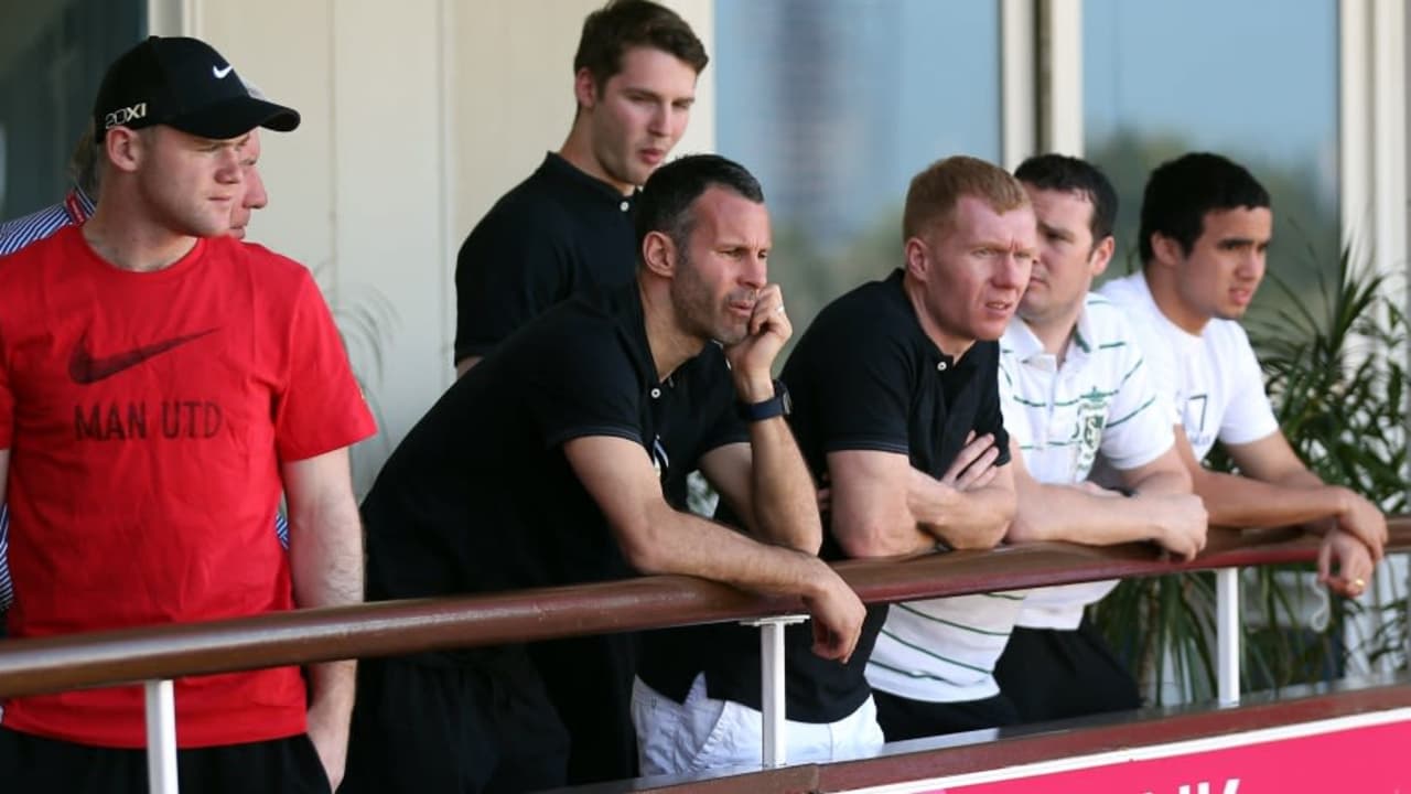 Wayne Rooney in Qatar