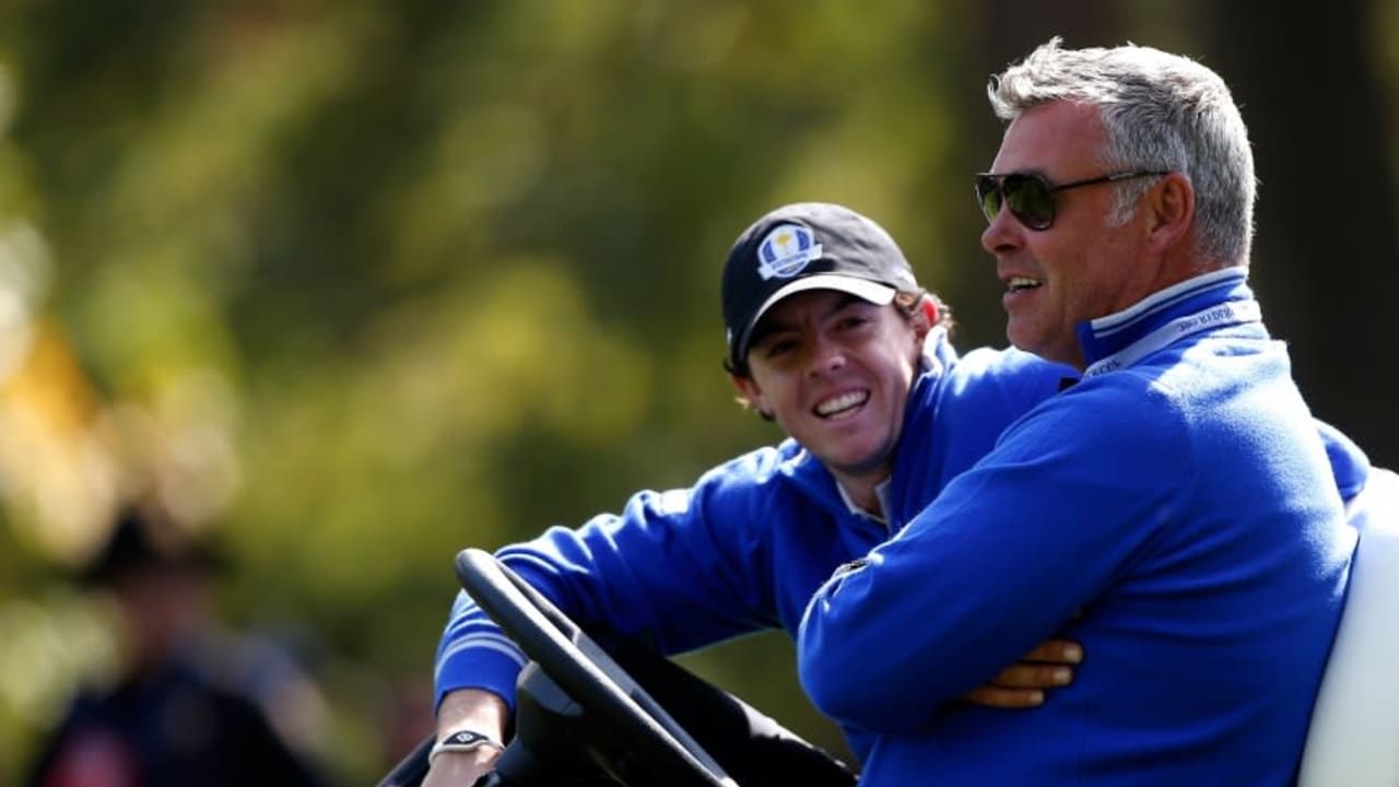 Darren Clarke und Rory McIlroy