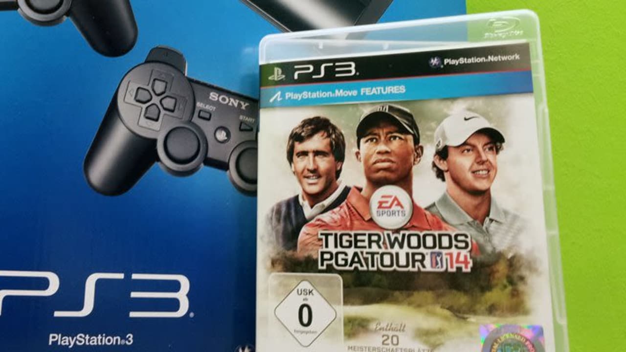 Playstation 3 + TIger Woods PGA Tour 14