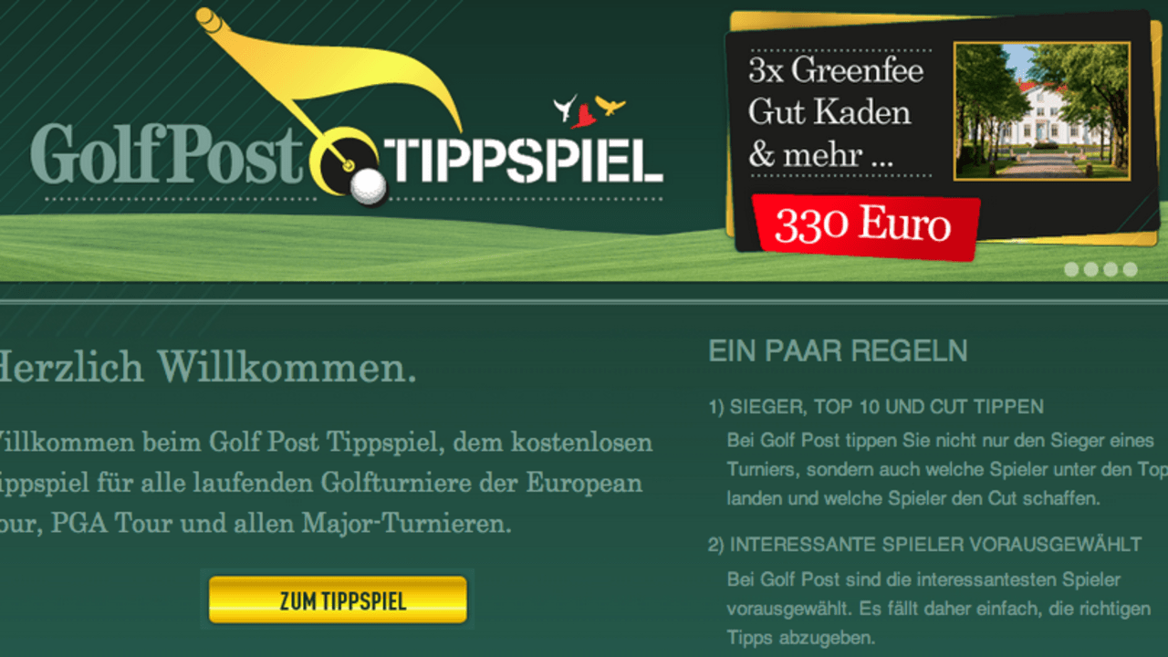 Golf-Tippspiel