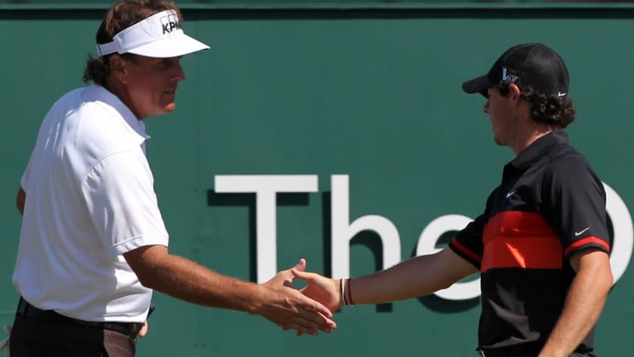 Mickelson McIlroy-Brirtish Open
