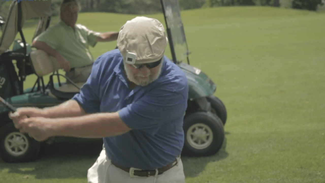 Blind Golfen - Dick Pomo aus den USA