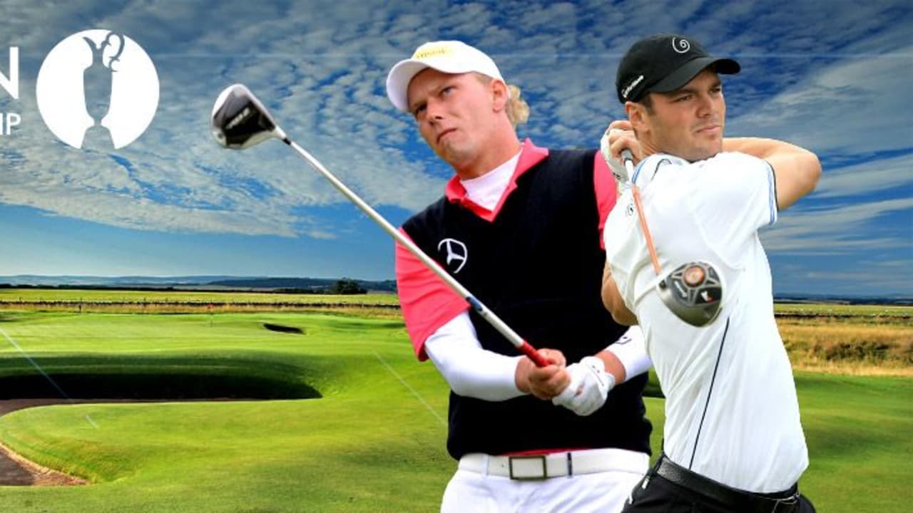 Marcel Siem und Martin Kaymer bei der British Open