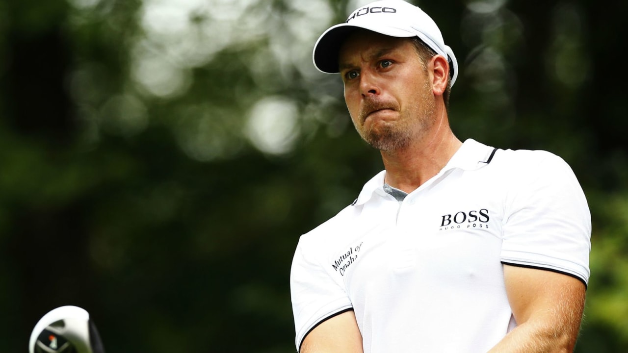 Henrik Stenson führt mit drei Schlägen bei der Deutsche Bank Championship. (Foto:Getty)