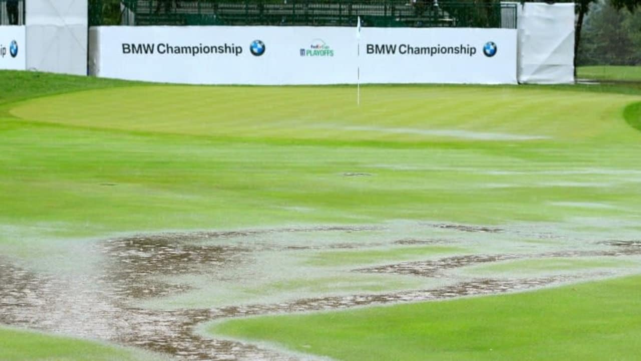 Regen BMW Championship