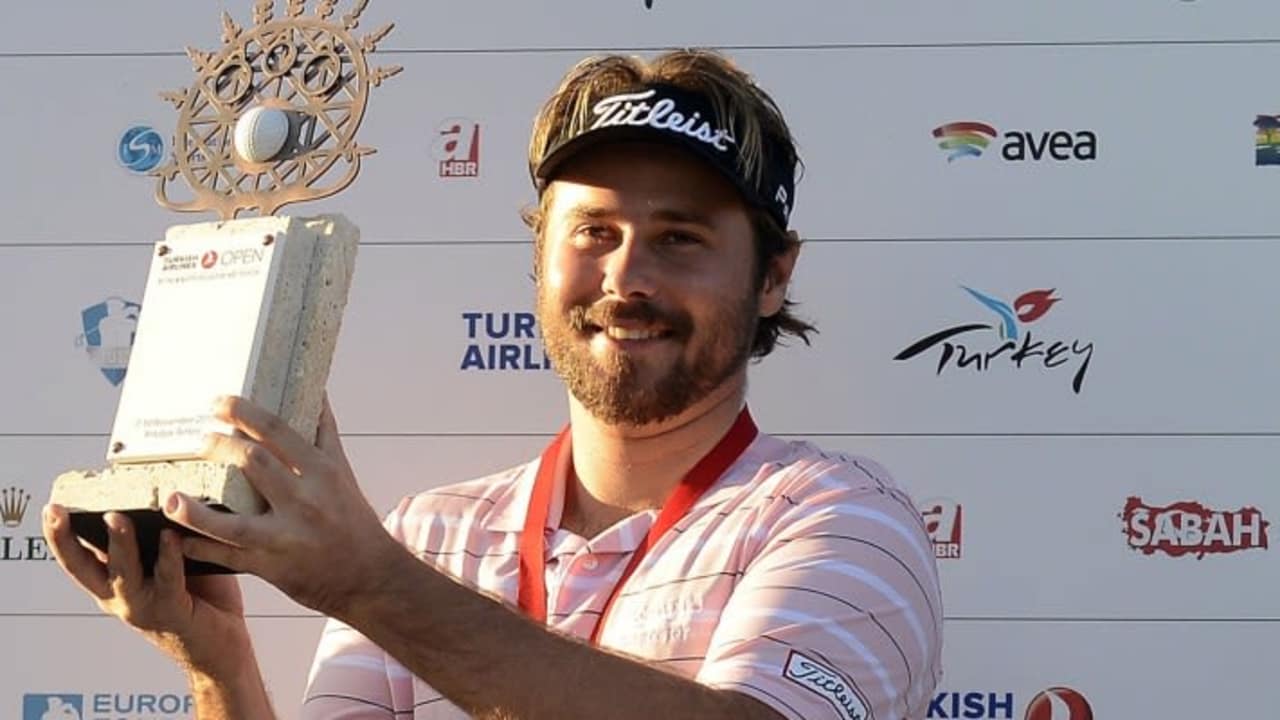 Strahlender Überraschungssieger: Victor Dubuisson