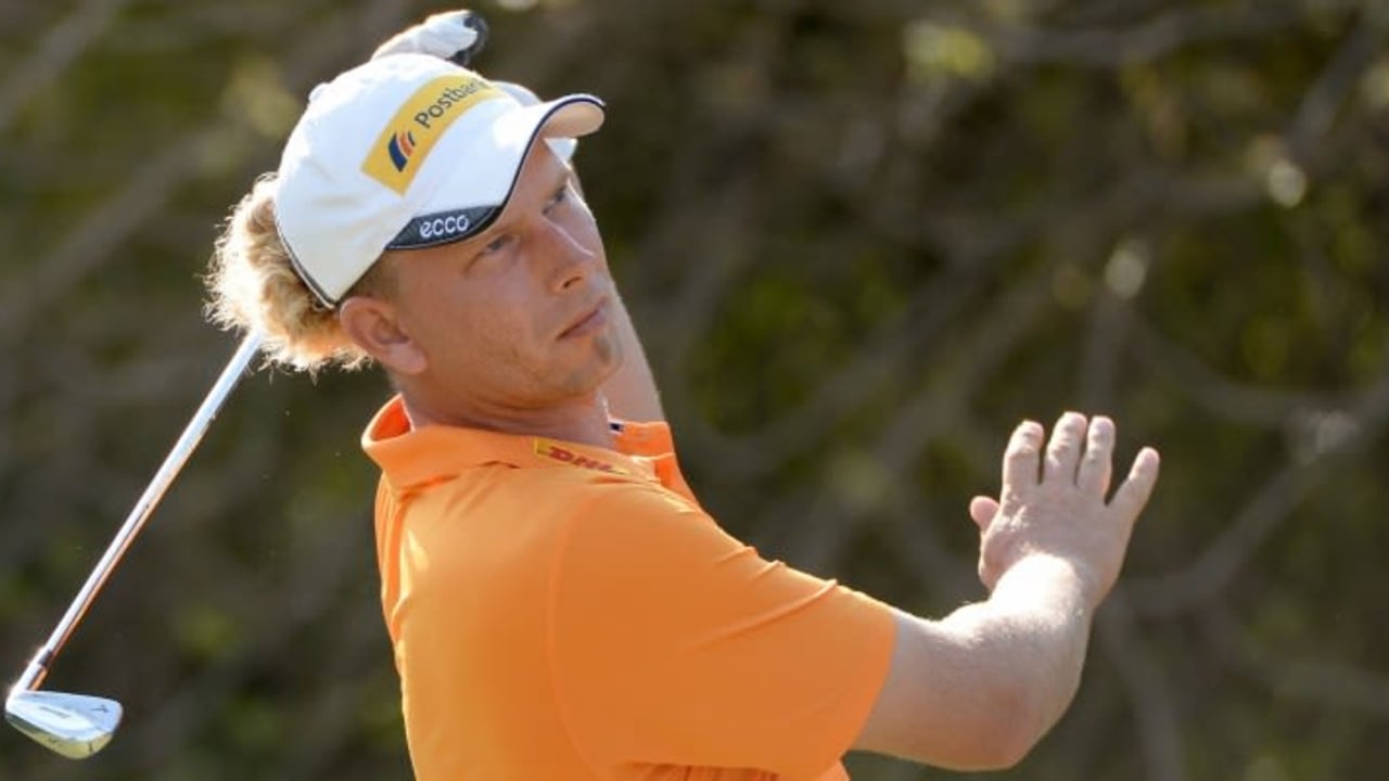 Marcel Siem bei der DP World Tour Championship.