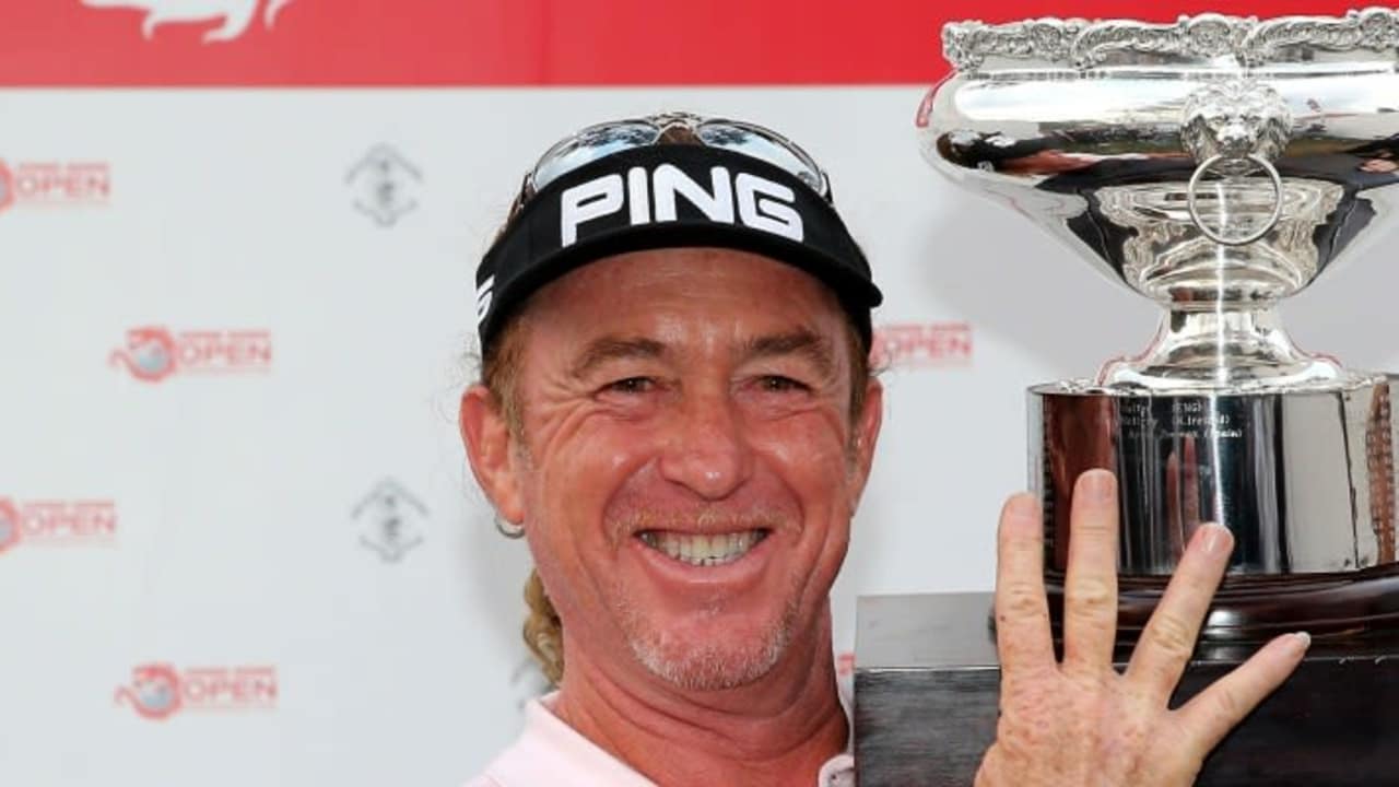 Miguel Angel Jiménez gewinnt die Hong Kong Open 2013.