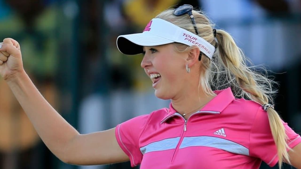 Das Highlight-Video zeigt Jessica Kordas Weg zum Sieg bei der Pure Silk Bahamas LPGA Classic, Sandra Gals Erfolg und erklärt die Neuerung 2014