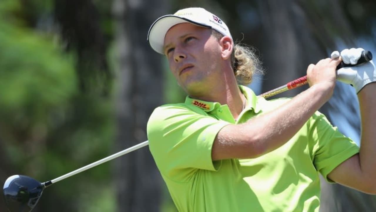Marcel Siem bei der Volvo Golf Champions 2014