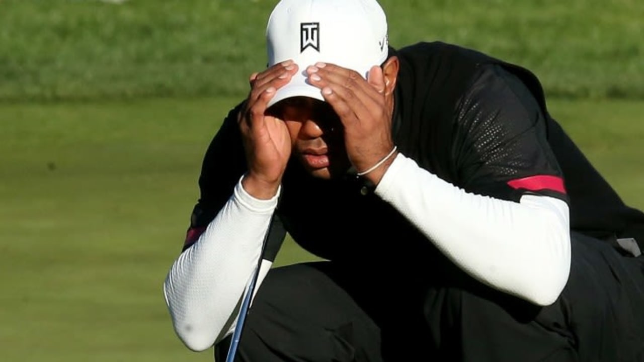 Alles Verstecken hilft nichts. Auch für Tiger Woods geht die Saison bei der Farmers Insurance Open wieder los