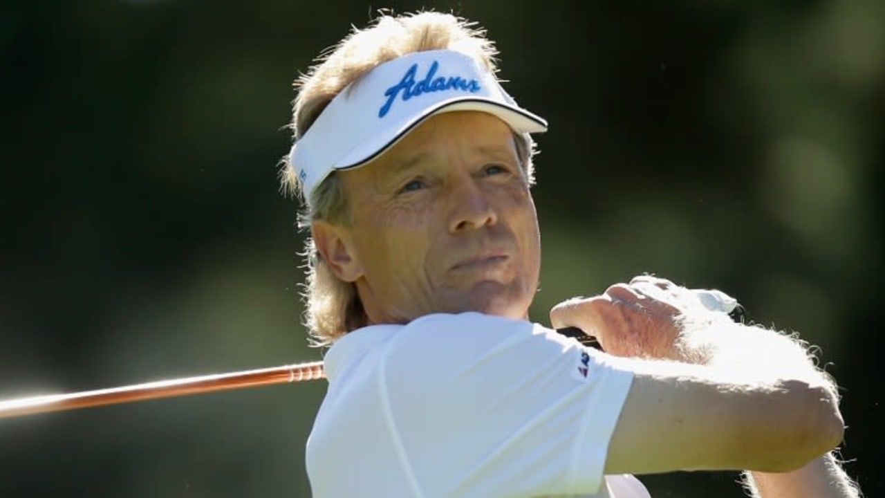 Bernhard Langer vergab mit einem Bogey am 18. Loch den Sieg bei der ACE Group Classic in Florida. (Foto: Getty Images)