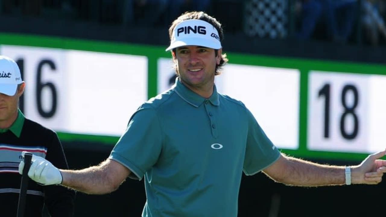 Bubba Watson liegt bei der Waste Management Phoenix Open nach dem Moving Day an der Spitze des Feldes (Foto: Getty).