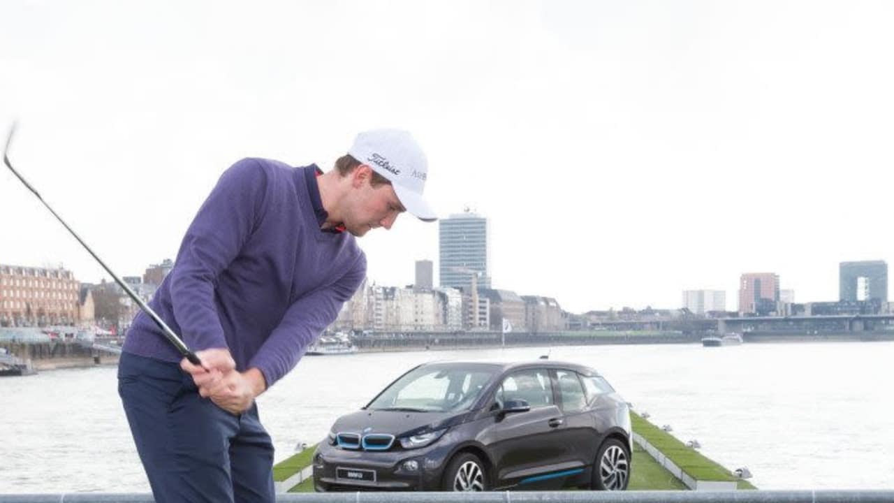 Maximilian Kieffer in seiner Heimat: Düsseldorf. (Foto: BMW)