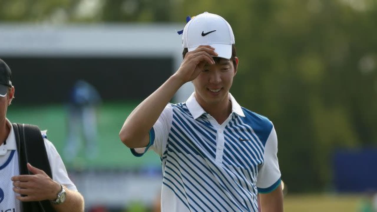 Seung-Yul Noh bei der Zurich Classic 2014