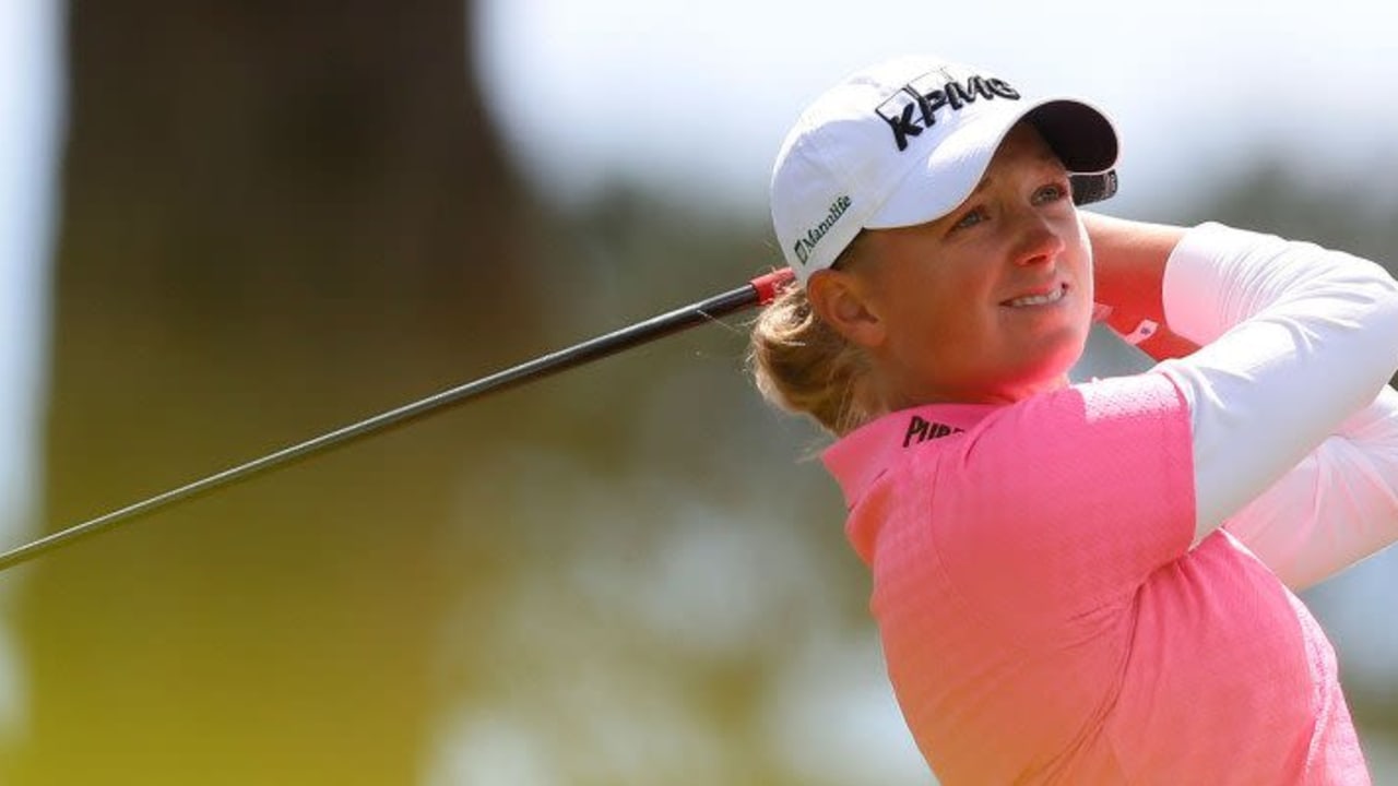 Stacy Lewis bei der Swinging Skirts LPGA Classic 2014