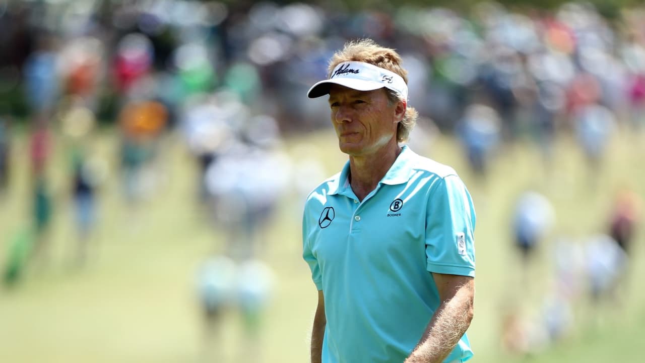 Bernhard Langer am Moving Day des Masters.