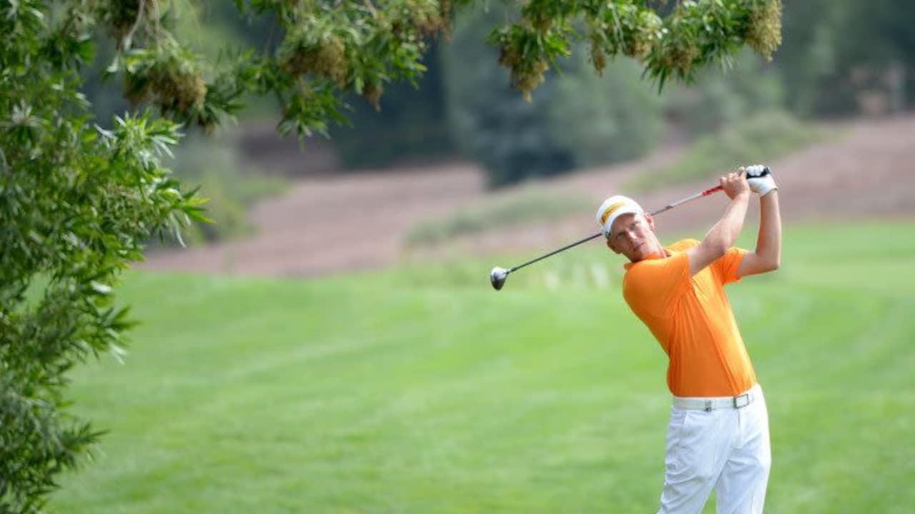 Marcel Siem wie wir ihn lieben - mit Birdie-Eagle-Abschluss in Runde zwei der Volvo China Open. (Foto: Getty)
