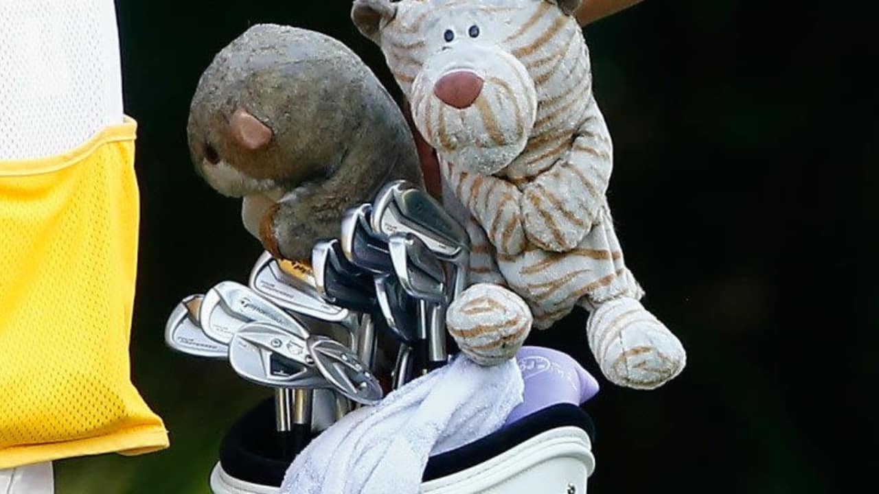 Das Bag von Martin Kaymer. Der Deutsche vertraut auf TaylorMade und seinen PING-Putter.