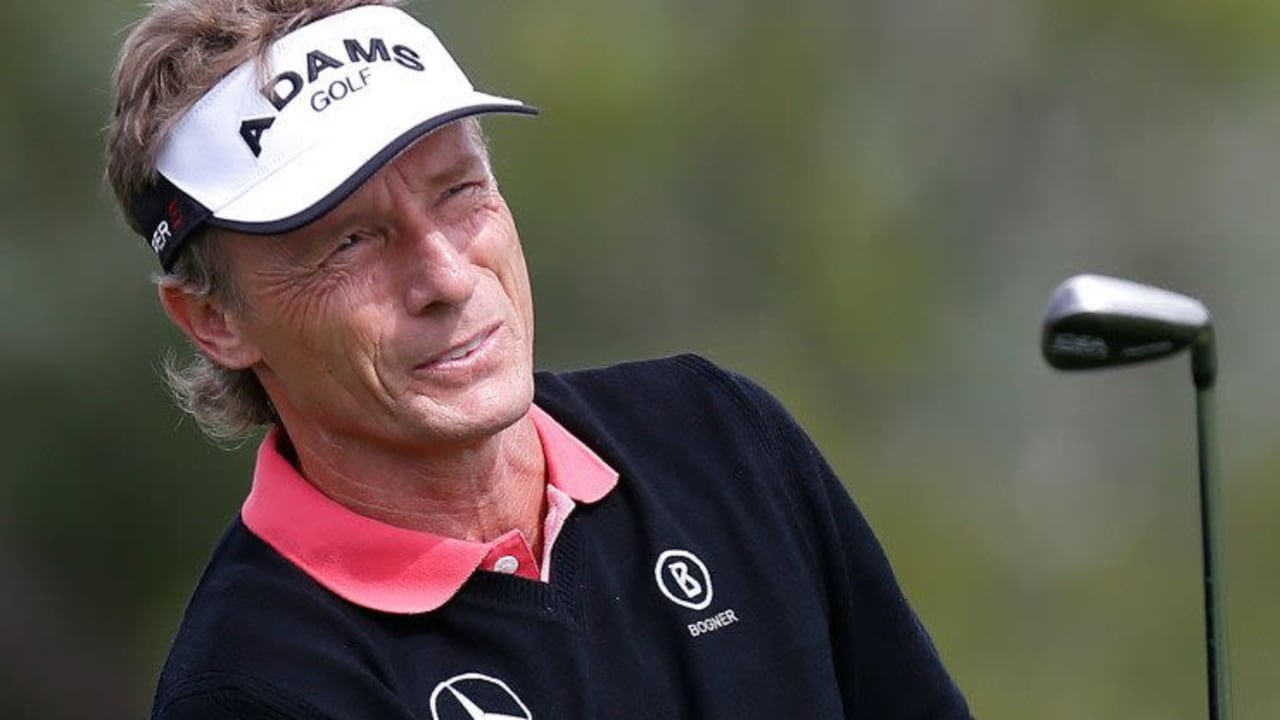 Bernhard Langer startete bei der Senior PGA Championship am ersten Tag mit einem Platz in den Top 20.