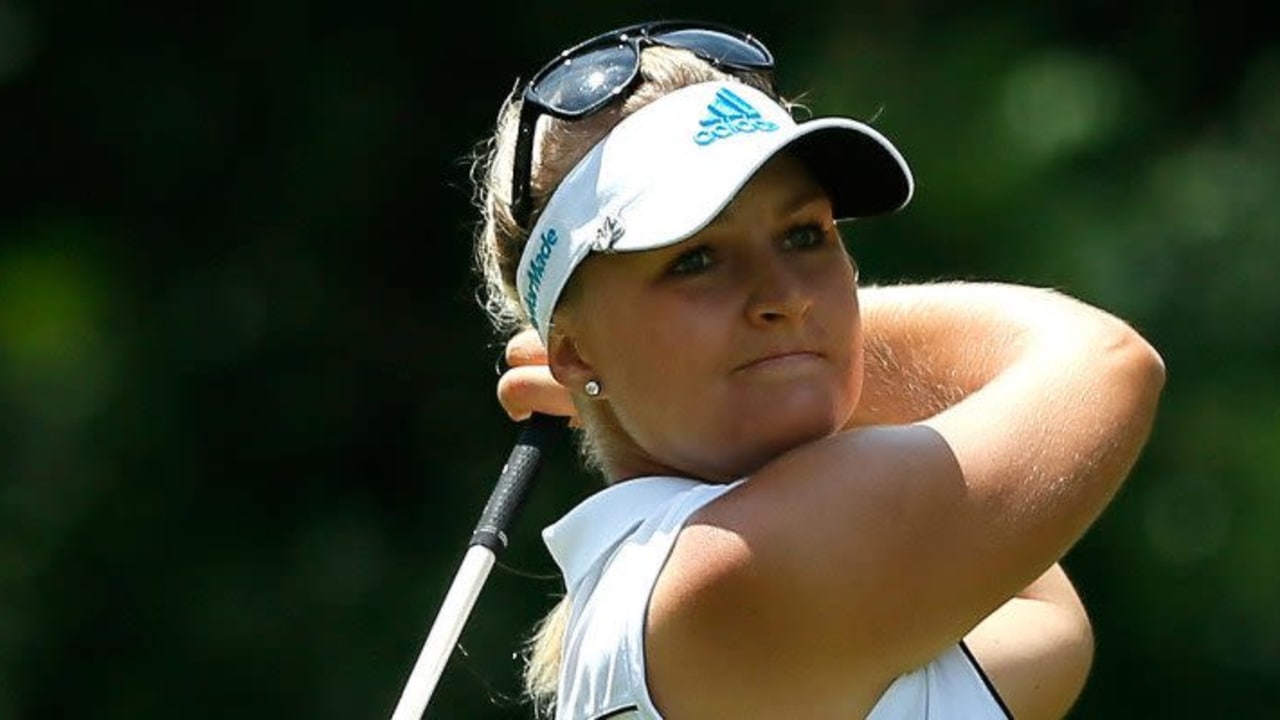 Anna Nordqvist bei der Airbus LPGA Classic 2014