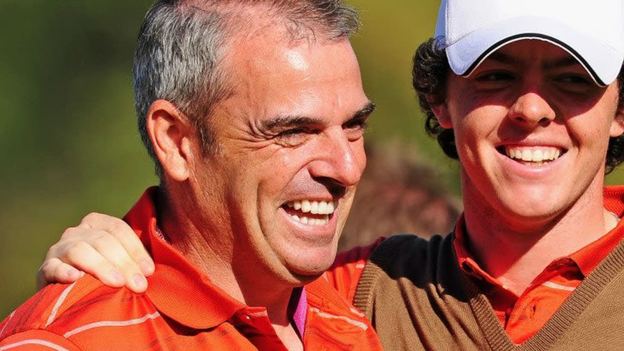 Paul McGinley setzt als Kapitän des Teams Europa beim Ryder Cup auf Rory McIlroy und Henrik Stenson als Stützen der Mannschaft.