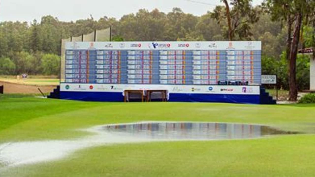 Nach heftigen regenfällen in der Nacht und am Freitagvormittag wurde die Turkish Airlines Ladies Open auf 54 Löcher verkürzt.