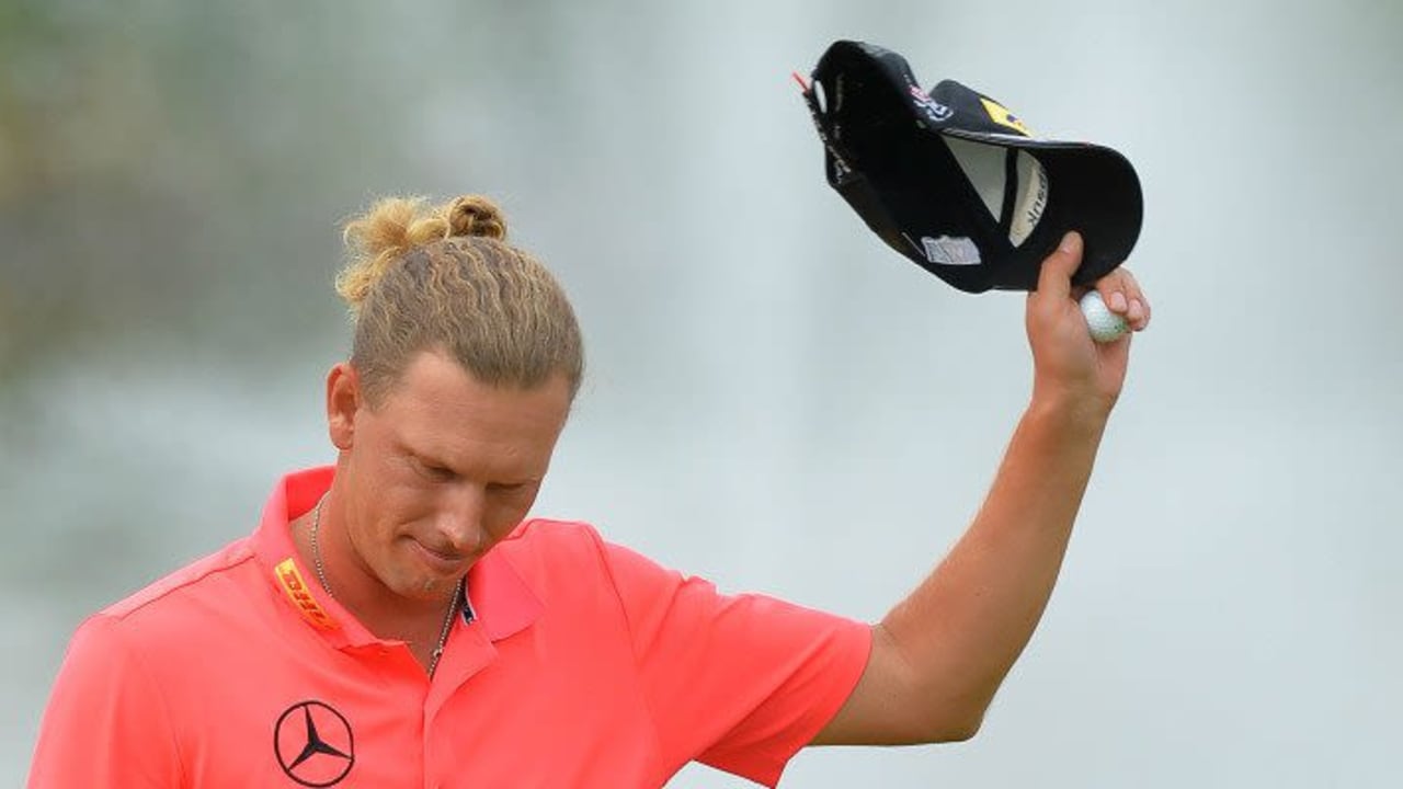 Marcel Siem bei der BMW International Open 2014