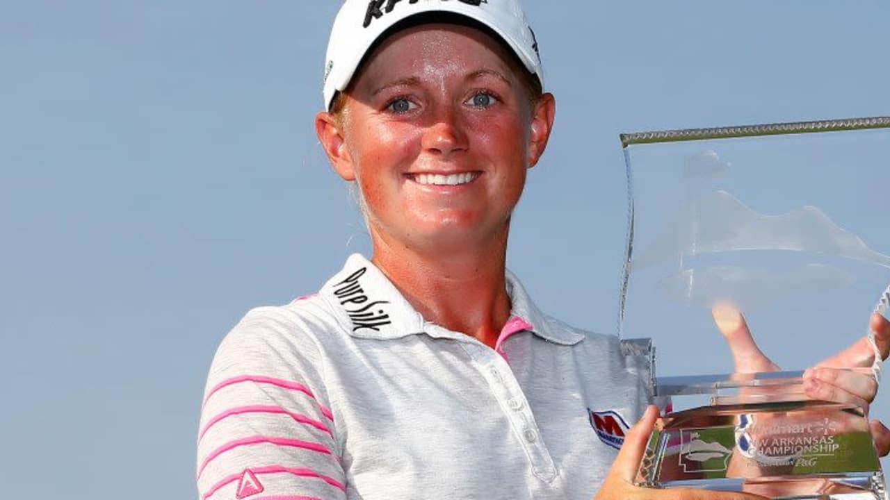 Sie hatte allen Grund zum Lachen: Stacy Lewis gewinnt die Walmart NW Arkansas Championship (Foto: Getty).