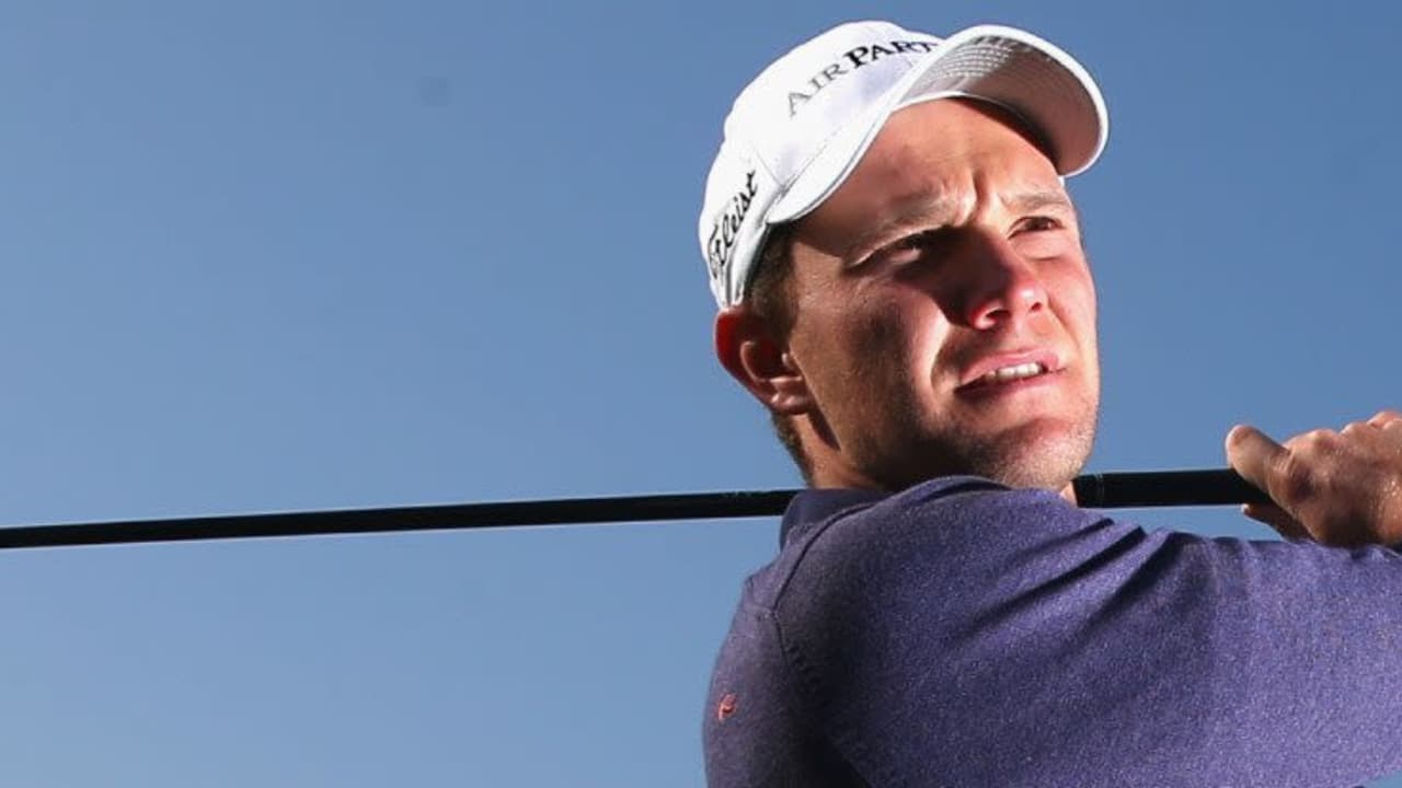 Maximilian Kieffer im Golf-Post-Interview bei der Irish Open.