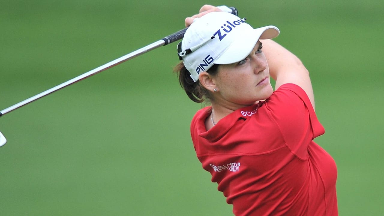 Raus aus dem Leistungstief! Caroline Masson spielte bei der Manulife Financial LPGA Classic eine gute Auftaktrunde und liegt nur einen Schlag hinter den Top Ten.