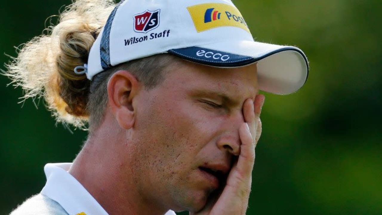 Wie gewonnen, so zerronen - Marcel Siem patz in Runde zwei der Irish Open. (Foto: Getty)