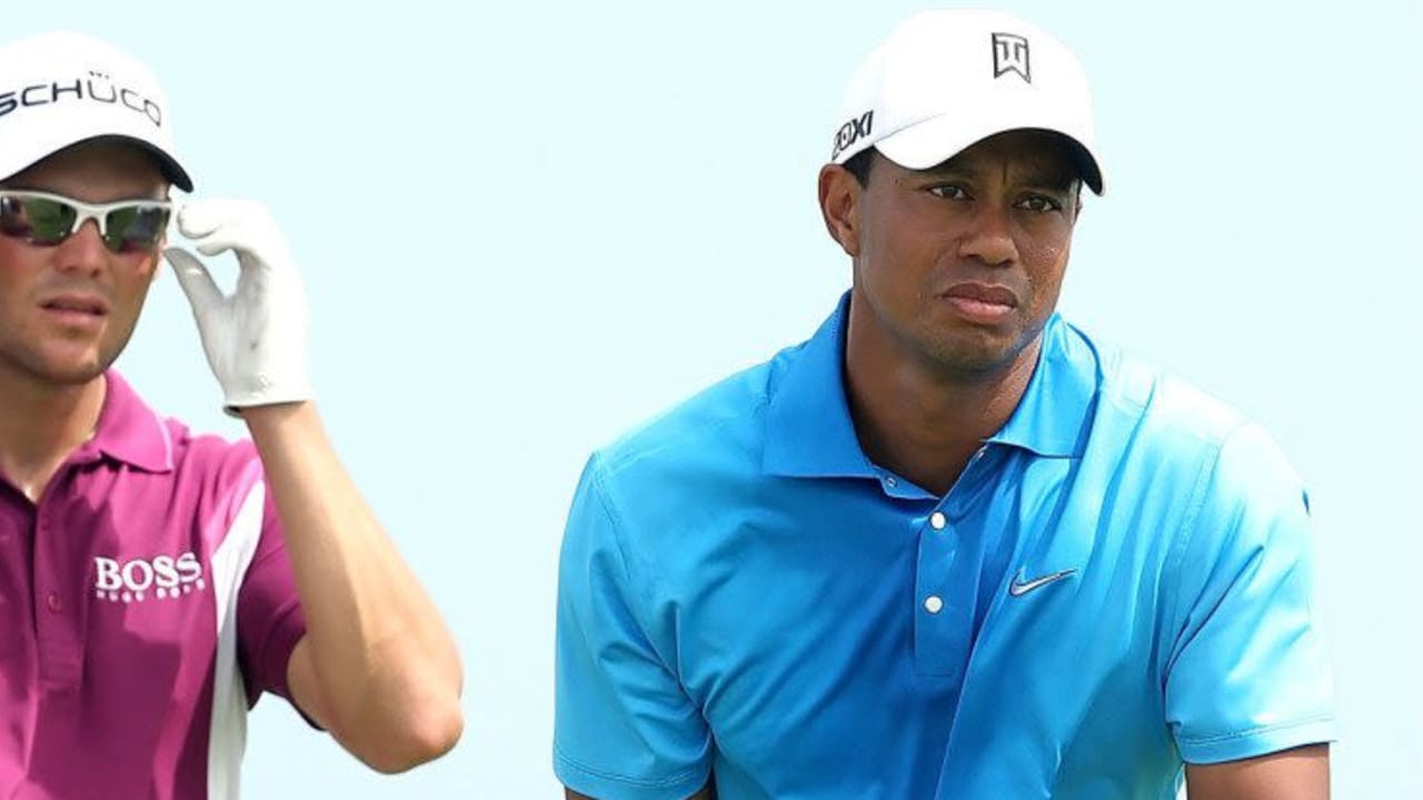 Da lohnt sich ein genauerer Blick! Beim Bridgestone Invitational geht Martin Kaymer an den ersten beiden Tagen zusammen mit Tiger Woods auf die Runde.